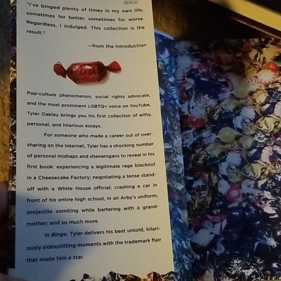 Binge by Tyler Oakley Book - Picture 3 of 6